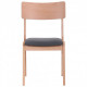 Chair Cantal AMF White Beech + Marengo