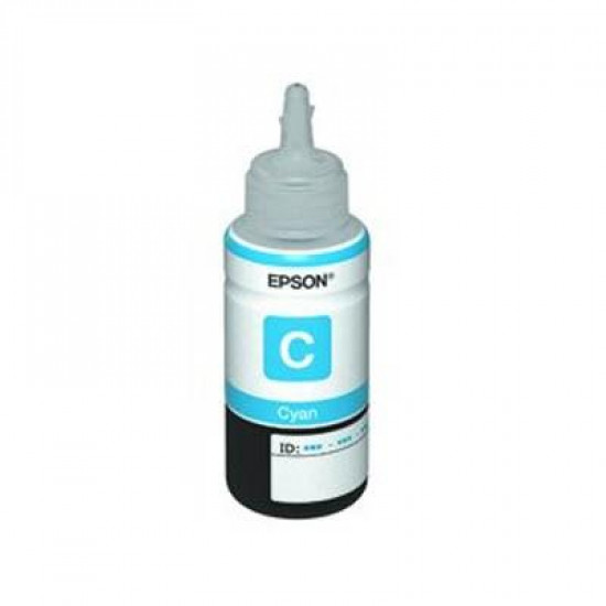 Чорнило EPSON (T6642) L100/L200/L210 (Cyan) (C13T66424A) 70 г