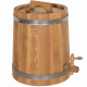 Conical barrel (jug) 15 l (stainless steel hoop) Bonpos - (ZhBR15NZh)