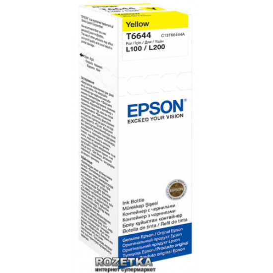 Контейнер Epson L100/L200 Yellow (C13T66444A)