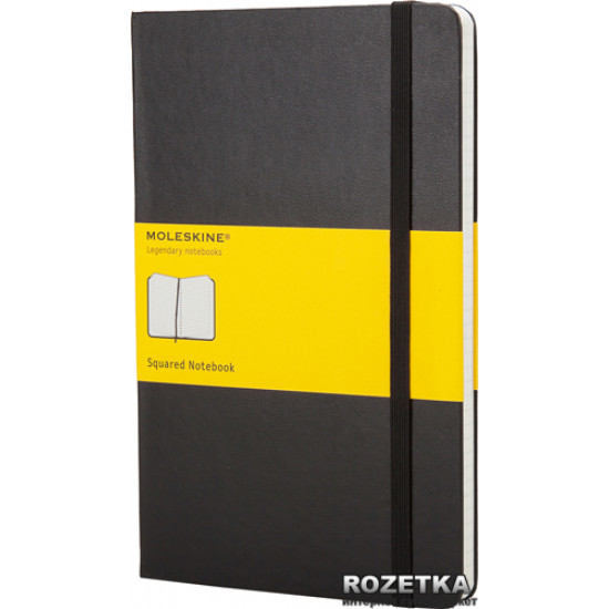 Notebook Moleskine Classic 13 x 21 cm 240 pages checkered Black (9788883701139)