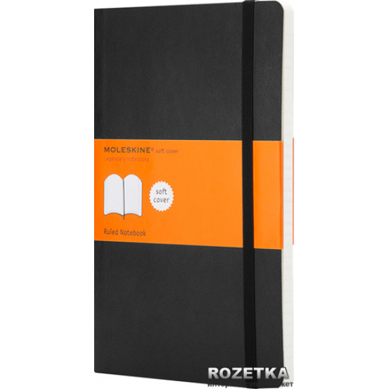 Notebook Moleskine Classic 13 x 21 cm 192 lined pages Black (9788883707162)