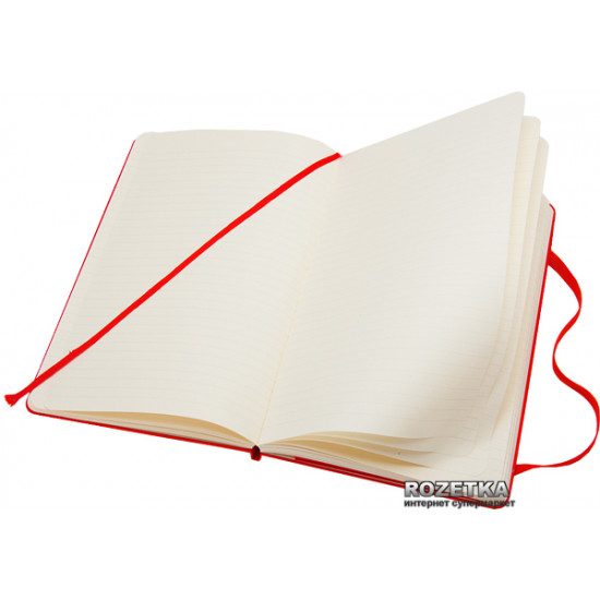 Notebook Moleskine Classic 13 x 21 cm 240 lined pages Red (9788862930048)