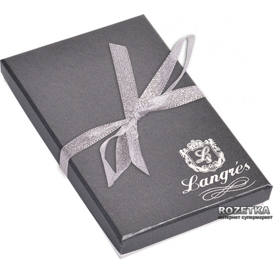 Gift set (ballpoint pen + bag hook) Langres Elegance Black (LS.122029-01)