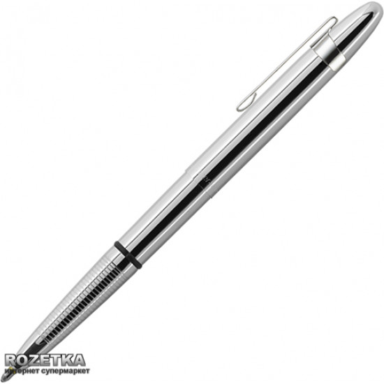 Ballpoint pen Fisher Space Pen Bullet Black 0.7 mm Chrome body (747609841343)