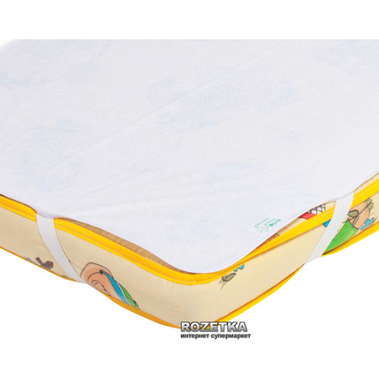 Mattress cover Eco Baby Doll Waterproof Classic 80x160 cm White (2100033990328)