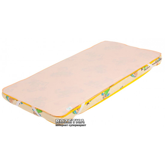 Mattress cover Eco Baby Doll Waterproof Premium 60x120 cm Peach (2100039449875)