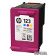 HP No.123 DJ 2130 3-Color Cartridge (F6V16AE)