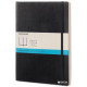 Notebook Moleskine Classic 19 x 25 cm 192 dot pages Black (8051272892758)