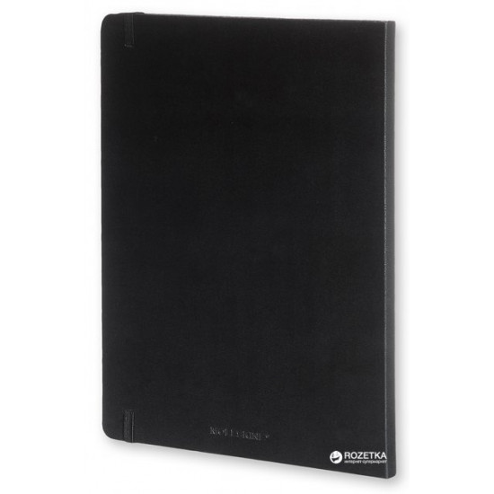 Notebook Moleskine Classic 19 x 25 cm 192 lined pages Black (9788867323067)