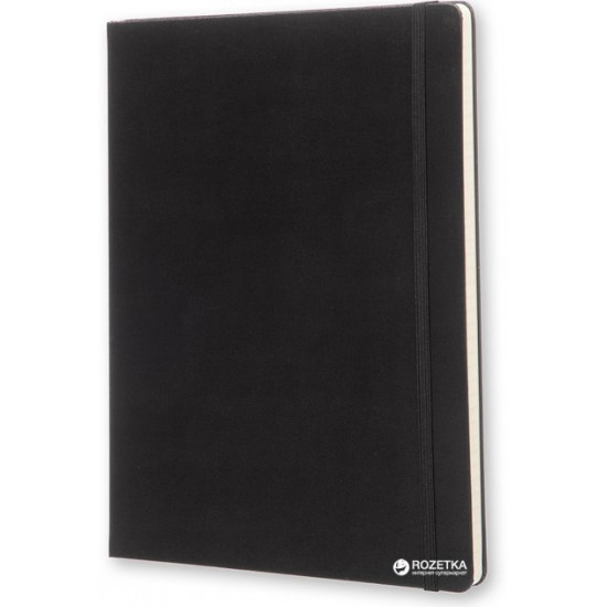 Notebook Moleskine Classic 19 x 25 cm 192 lined pages Black (9788867323067)