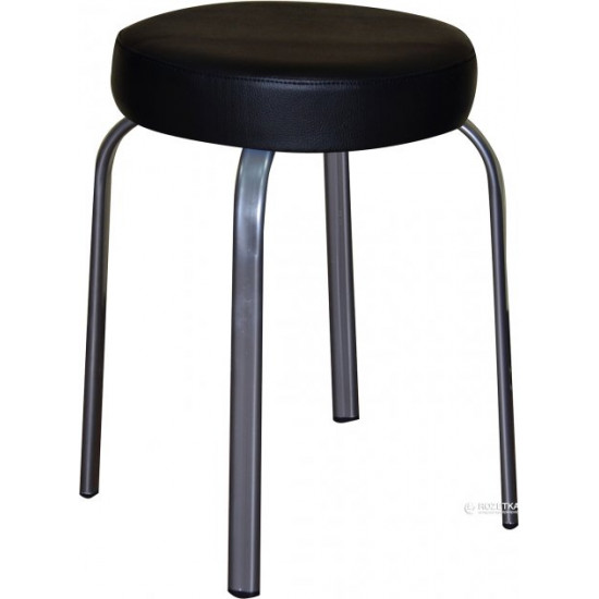 Stool Primtex Plus Sunny alum CZ-3 Black (Sunny alum CZ-3)