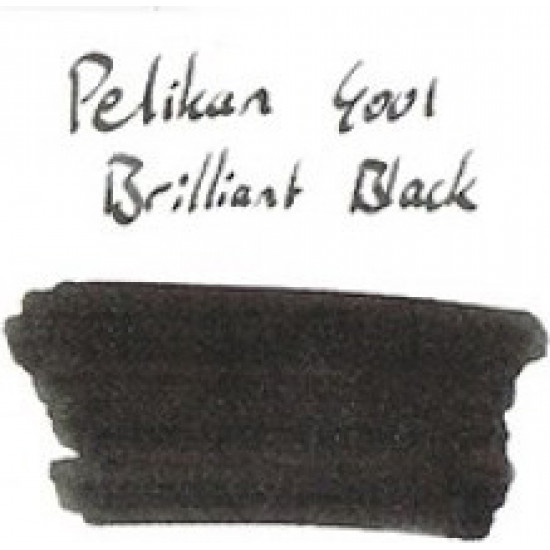 Pelikan 4001 Brilliant Black ink in glass bottle 30 ml Black (301051)