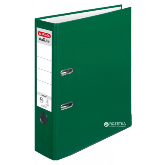 Folder-registration Herlitz maX.file Protect A4 80 mm Green (5480504)