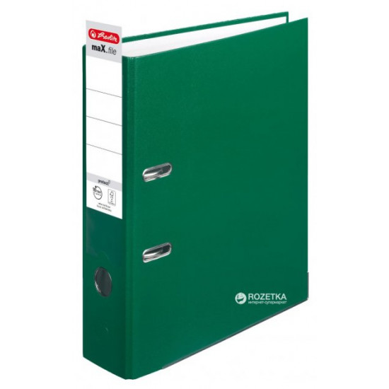 Folder-registration Herlitz maX.file Protect A4 80 mm Green (5480504)