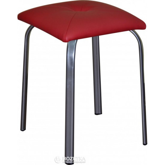 Stool Primtex Plus Indi alum S-3120 Red