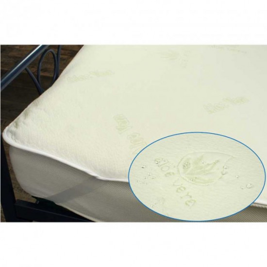 Mattress cover RUNO 140x200 Aloe Vera (844Aloe Vera)