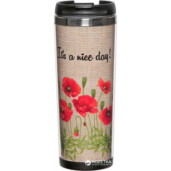 Thermal mug Ziz Good day 380 ml (21023)