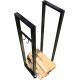 Firewood rack UaStal Black (2020001287185)