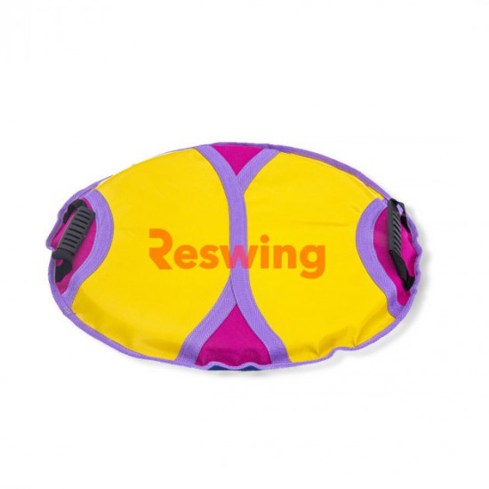 Children's soft ice sled Reswing? 50 cm Yellow with pink (LD05)