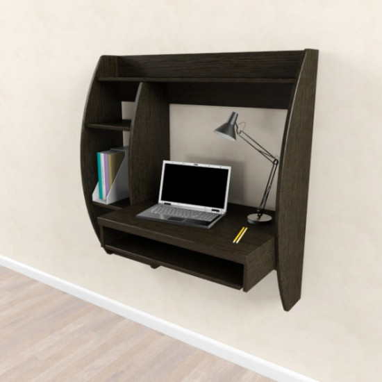 Wall mounted computer desk 