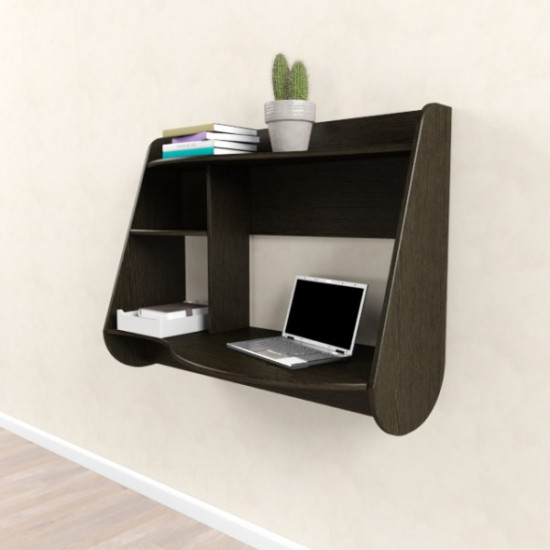 Wall mounted computer desk 