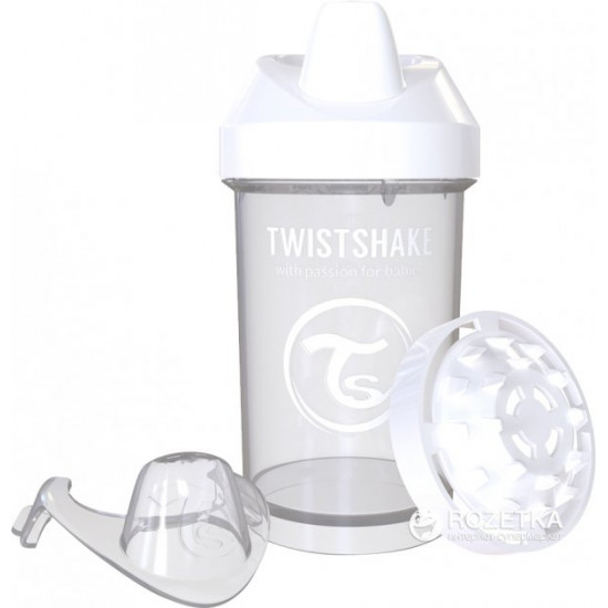 Twistshake sippy cup 300 ml White (7350083120632)