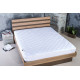 Quilted mattress cover IDEIA Home Collection Comfort 80x190 cm White (4820182655340)