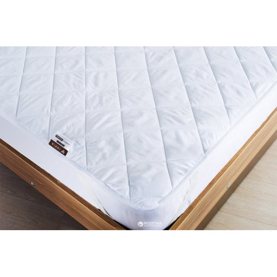 Quilted mattress cover IDEIA Home Collection Comfort 80x190 cm White (4820182655340)