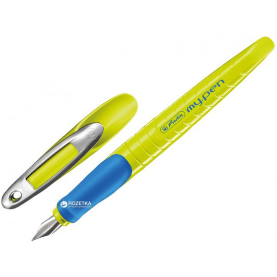 Fountain pen for right-handed Herlitz My.Pen Lemon-Blue Blue Lemon body (10999779)