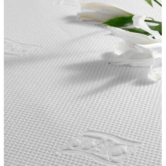 Waterproof mattress pad with rubber TAC 120×200 cm