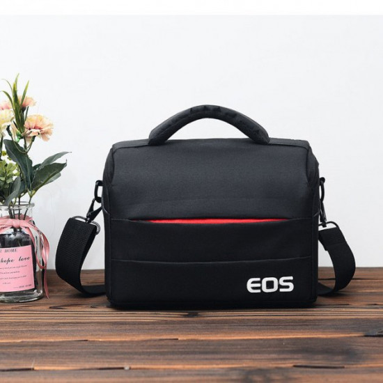 Canon EOS shockproof photo bag, black and red ( IBF030BR )