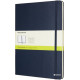 Notebook Moleskine Classic 19 x 25 cm 192 pages unlined Sapphire (8055002855136)