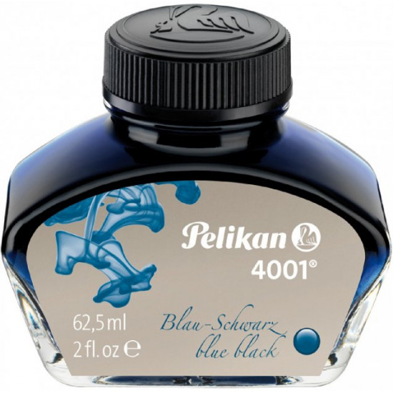 Pelikan 4001 Blue-Black ink in glass bottle 62.5 ml Dark blue (329151)