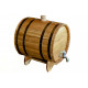 10 liter oak barrel (jug) with brass tap BOCHKARI BA6