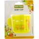 Children's cup Baby Team transparent 200 ml (6007_yellow)