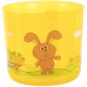 Children's cup Baby Team transparent 200 ml (6007_yellow)