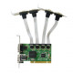  Контроллер Ewell PCI to 6xCOM (RS232), Moschip 9865 (EW040)