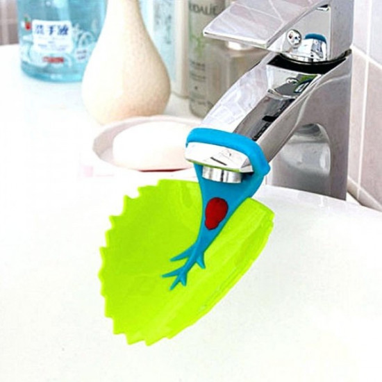 Faucet extension Leaf JOYREN Leag-R1 (8 * 11 * 6 cm) - light green