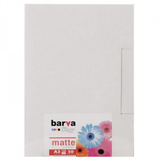 Paper BARVA A3, 120 g/m2, matt, 50 arc (A120-253)