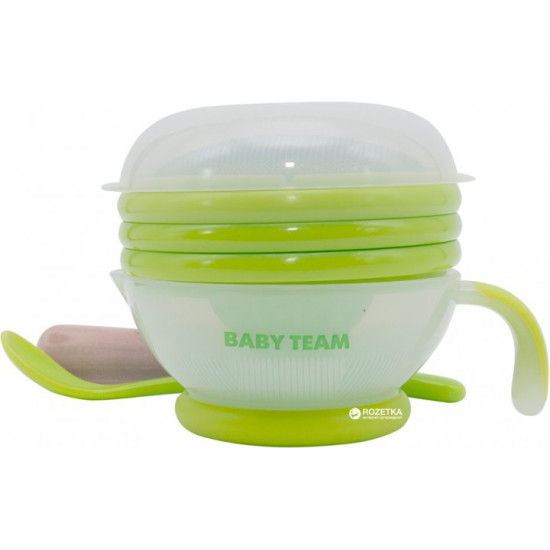 Baby Team Feeding Set Green (6095)