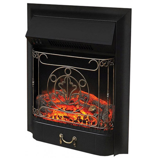 Electric fireplace with heating Royal Flame Majestic FX Black