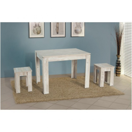 Kitchen stool made of chipboard Underwood Mix Furniture Klondike Oak (set of 2 pieces)