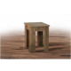 Kitchen stool made of chipboard Underwood Mix Furniture Frigate Oak (set of 2 pieces)