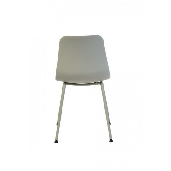 Dining chair for kitchen, cafe, bar metal / plastic P-02 Vetro Mebel Mint