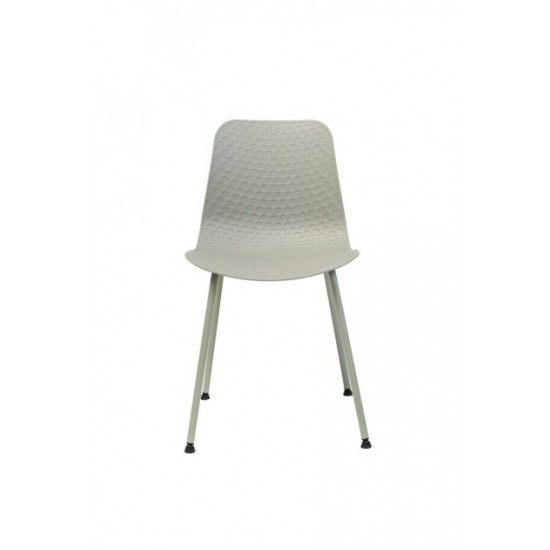 Dining chair for kitchen, cafe, bar metal / plastic P-02 Vetro Mebel Mint