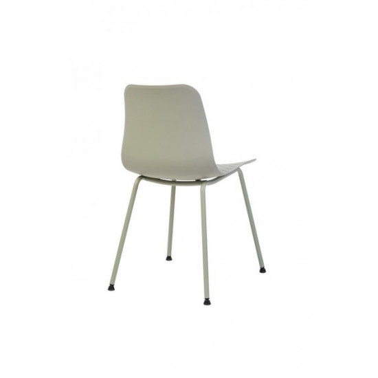 Dining chair for kitchen, cafe, bar metal / plastic P-02 Vetro Mebel Mint