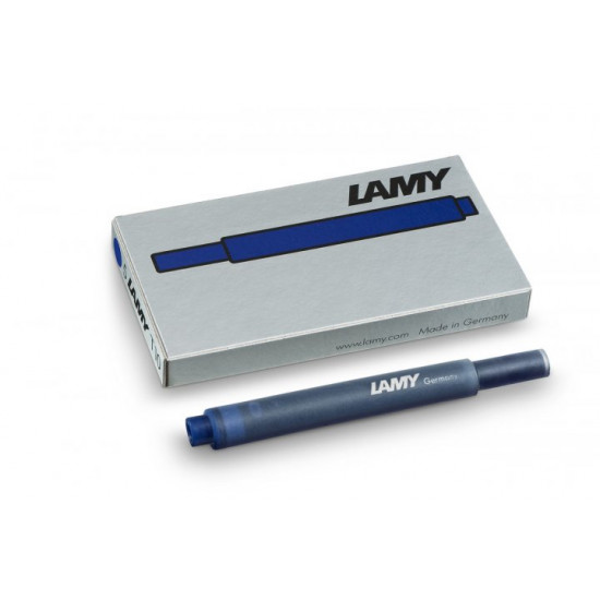 Set of Lamy T10 Ink Cartridges Dark Blue (5 pcs.) (4014519106555)