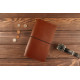 Notepad (brown smooth leather)