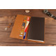 Notepad (brown smooth leather)